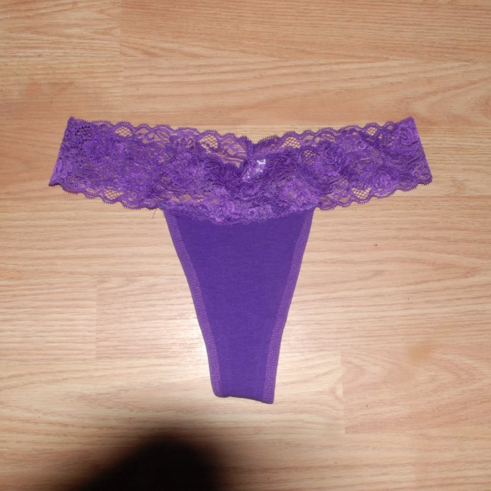 Sunm Purple Thong